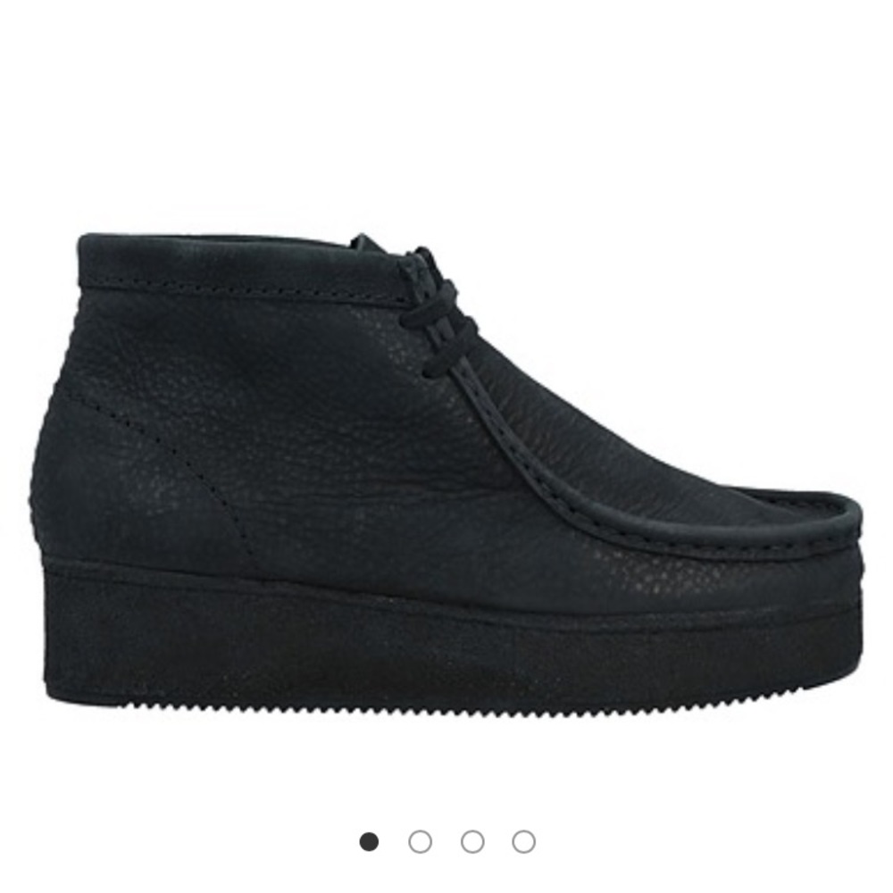 Clarks Black Ankle Boots
